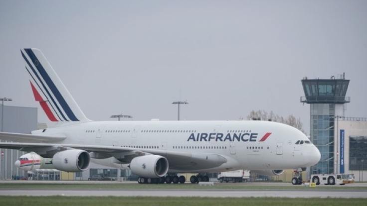 Ein Airbus der Air France musste notlanden.
