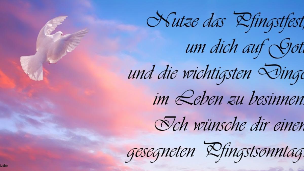 Christliche Spr&uuml;che f&uuml;r Pfingsten sind ebenfalls &auml;u&szlig;erst beliebt. (Foto)