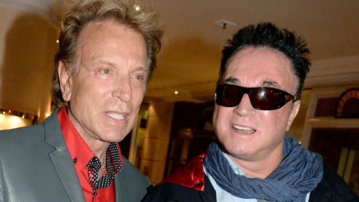 Im Himmel vereint: Siegfried Fischbacher (links) und Roy Horn.