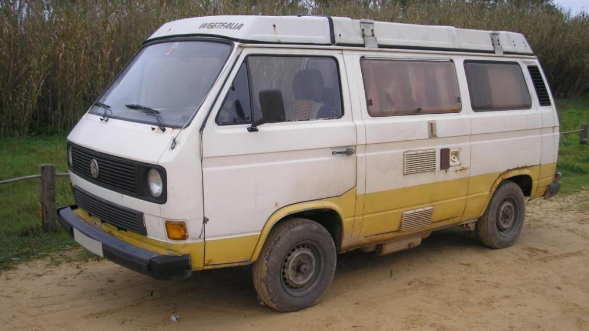 Ger&uuml;chten zufolge wurden in diesem Campervan Spuren zur vermissten Madeleine McCann gefunden. (Foto)