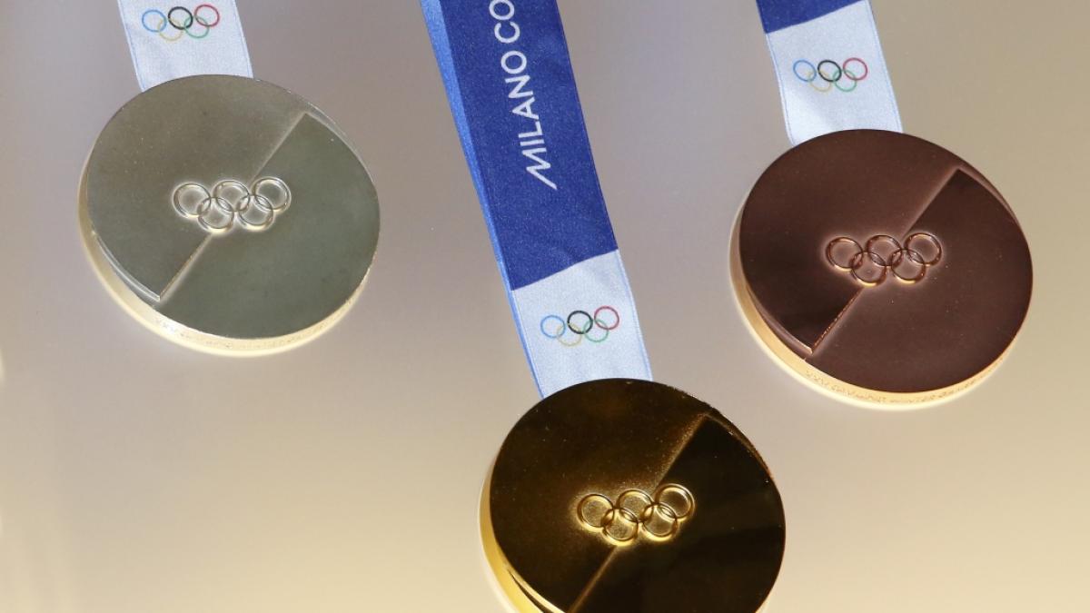 Um diese Medaillen wird bei den Olympischen Winterspielen in Mailand und Cortina d'Ampezzo gek&auml;mpft. (Foto)