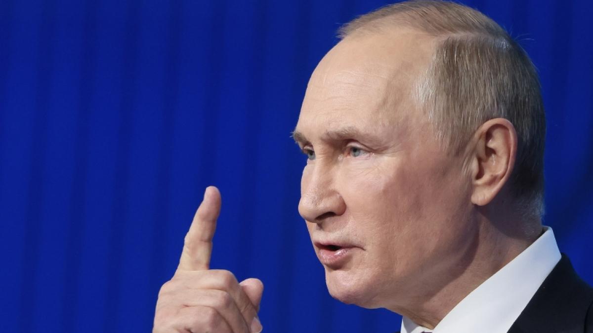 Wladimir Putin &auml;u&szlig;erte sich &uuml;ber einen Nuklearangriff. (Foto)