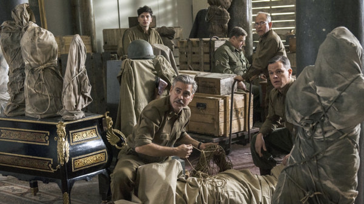 Frank Stokes (George Clooney) und James Granger (Matt Damon) im Einsatz. (Foto)