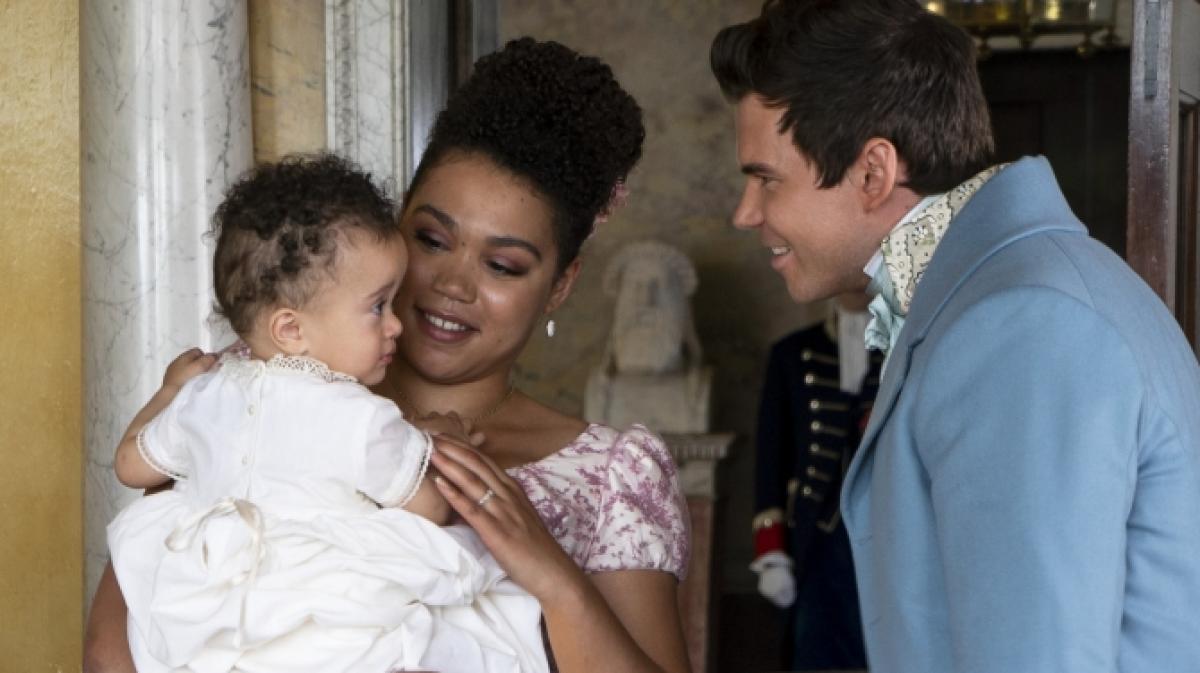 Ruby Barker spielt bei "Bridgerton" die Rolle der Marina Thompson. (Foto)