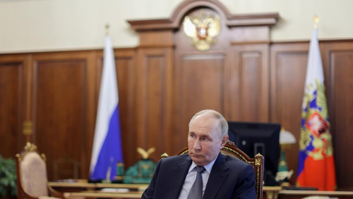 Wladimir Putin zittert um seine Kriegsflotte im Kaspischen Meer. (Foto)