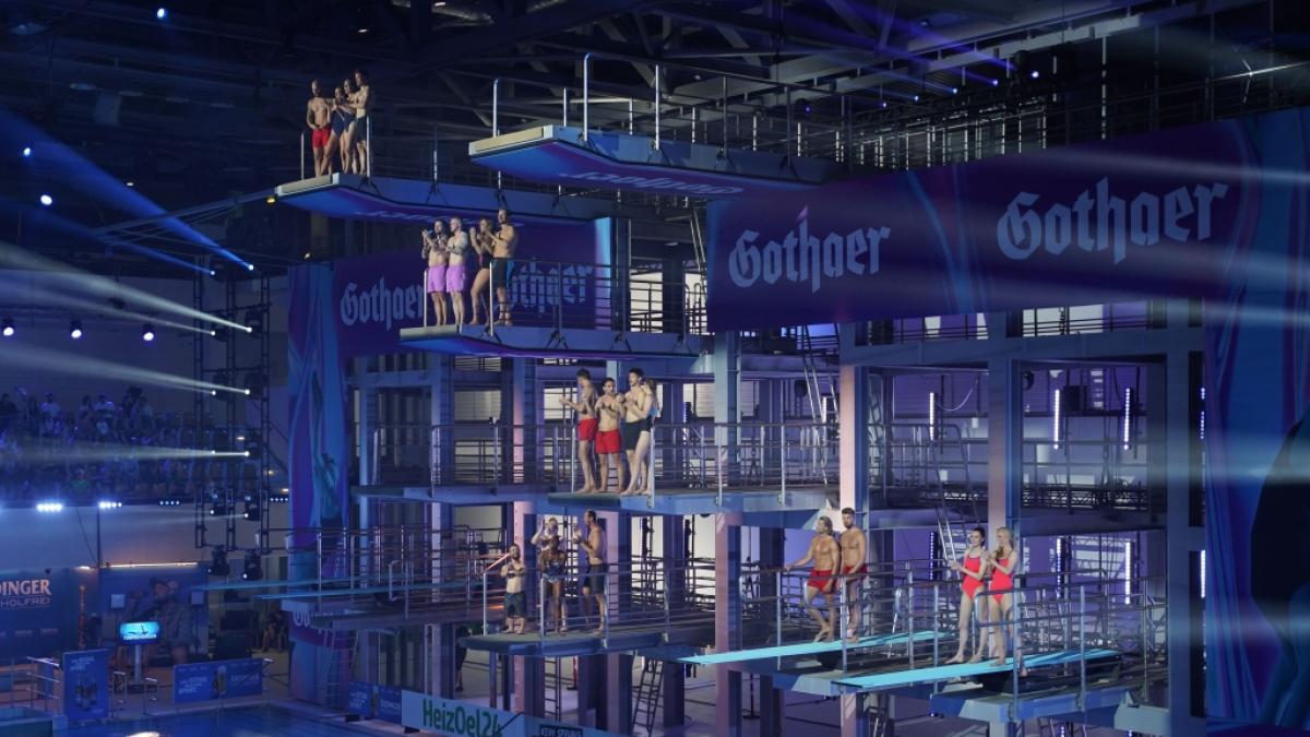 Ist das "RTL-Turmspringen" zu gef&auml;hrlich? (Foto)
