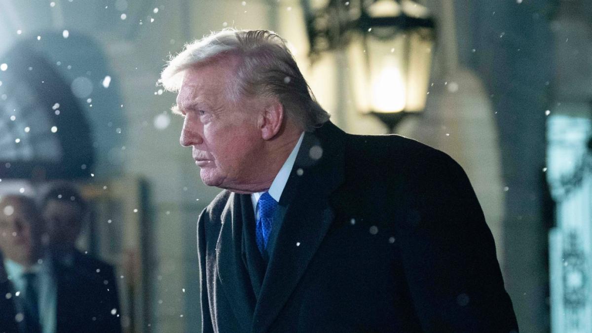 Donald Trump st&uuml;rzt in ein Umfrage-"Loch". (Foto)