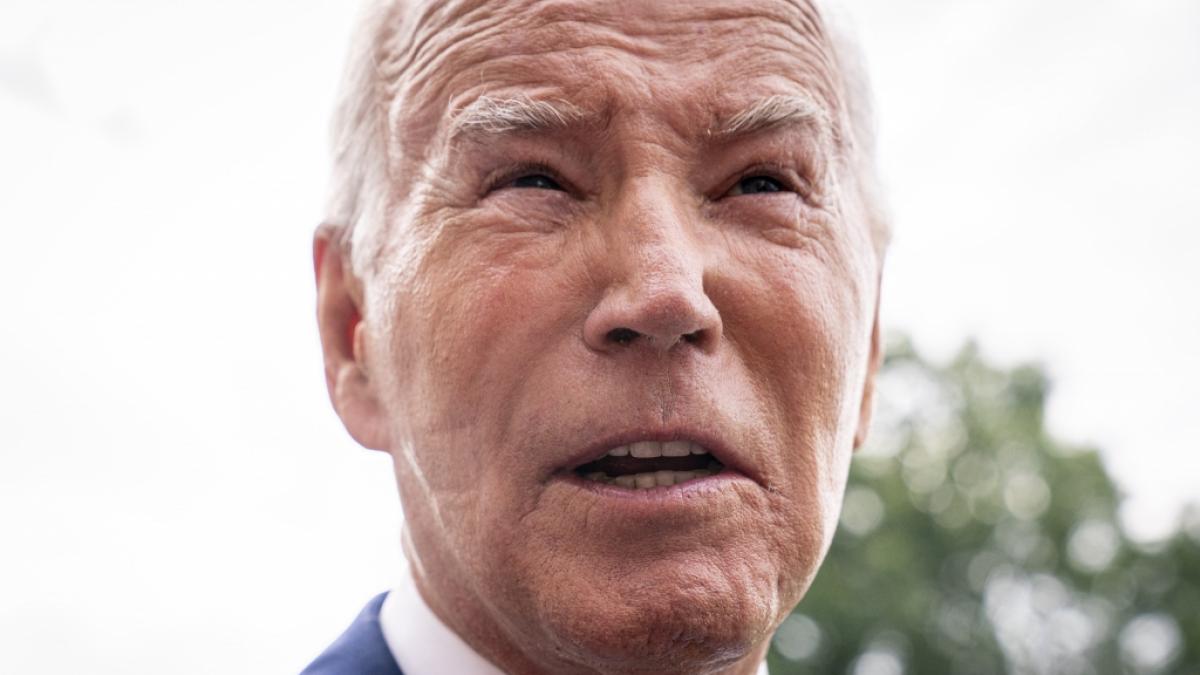 US-Pr&auml;sident Joe Biden hat einen weiteren irren Auftritt im Live-TV hingelegt. (Foto)