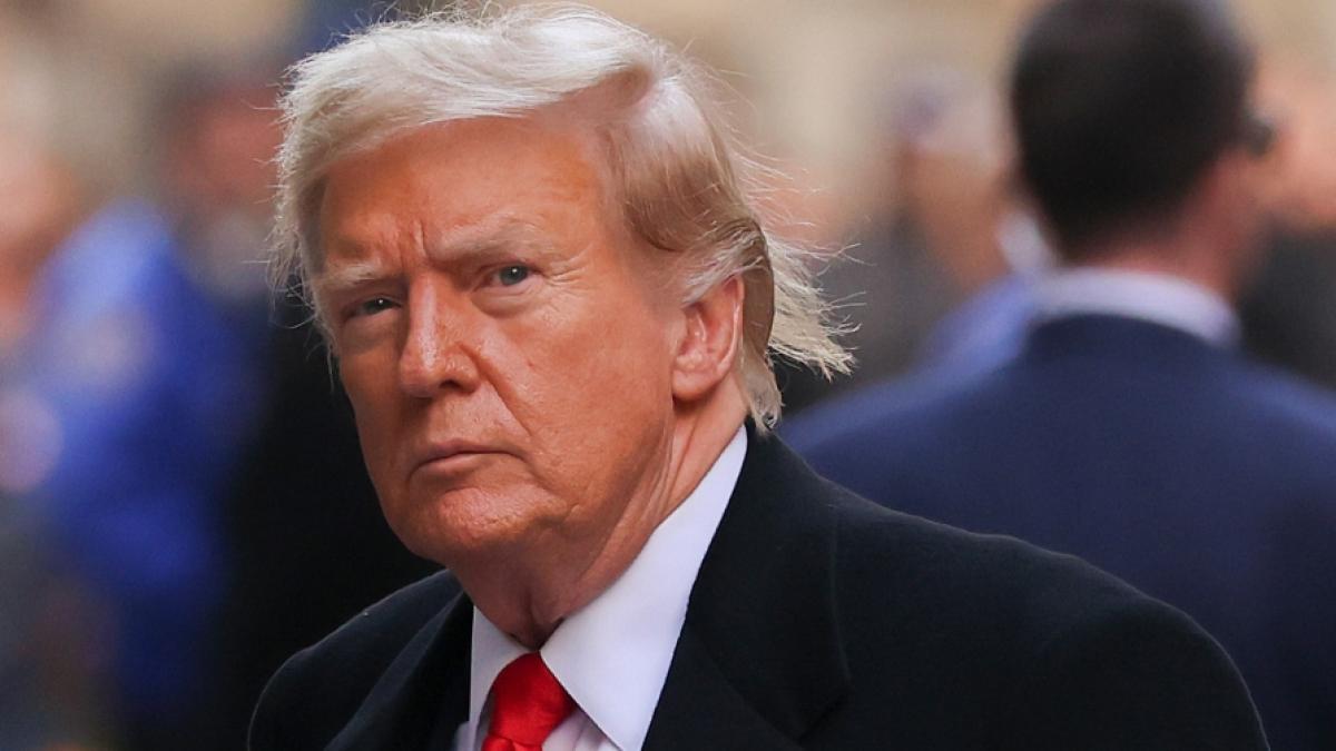Donald Trump hat einen wirren Wahlkampf-Auftritt hingelegt. (Foto)