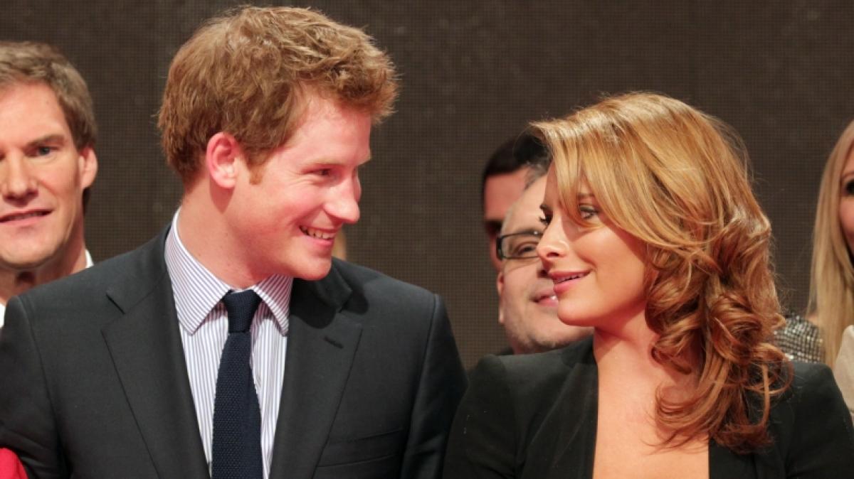 Was sagt dieses L&auml;cheln? Sophia Thomalla und Prinz Harry im Jahr 20210. (Foto)