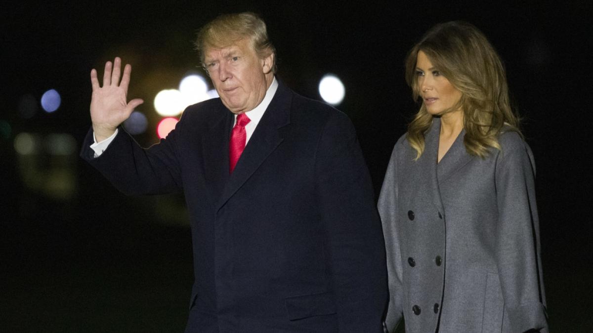 Ex-US-Pr&auml;sident Donald Trump und seine Ehefrau Melania zeigen sich nur noch selten gemeinsam in der &Ouml;ffentlichkeit. (Foto)