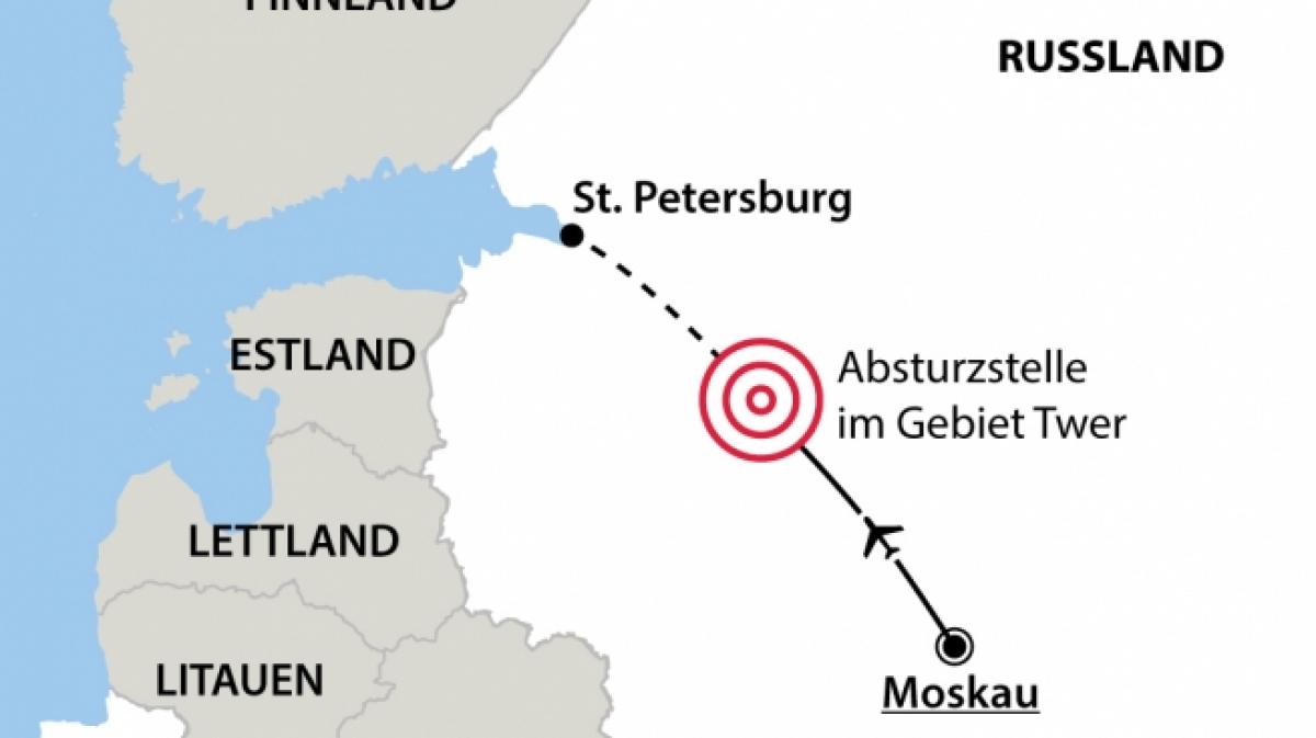 An dieser Stelle ist das Privatflugzeug von Jewgeni Prigoschin mit dem Chef der S&ouml;ldnergruppe Wagner an Bord am 23. August 2023 abgest&uuml;rzt. (Foto)