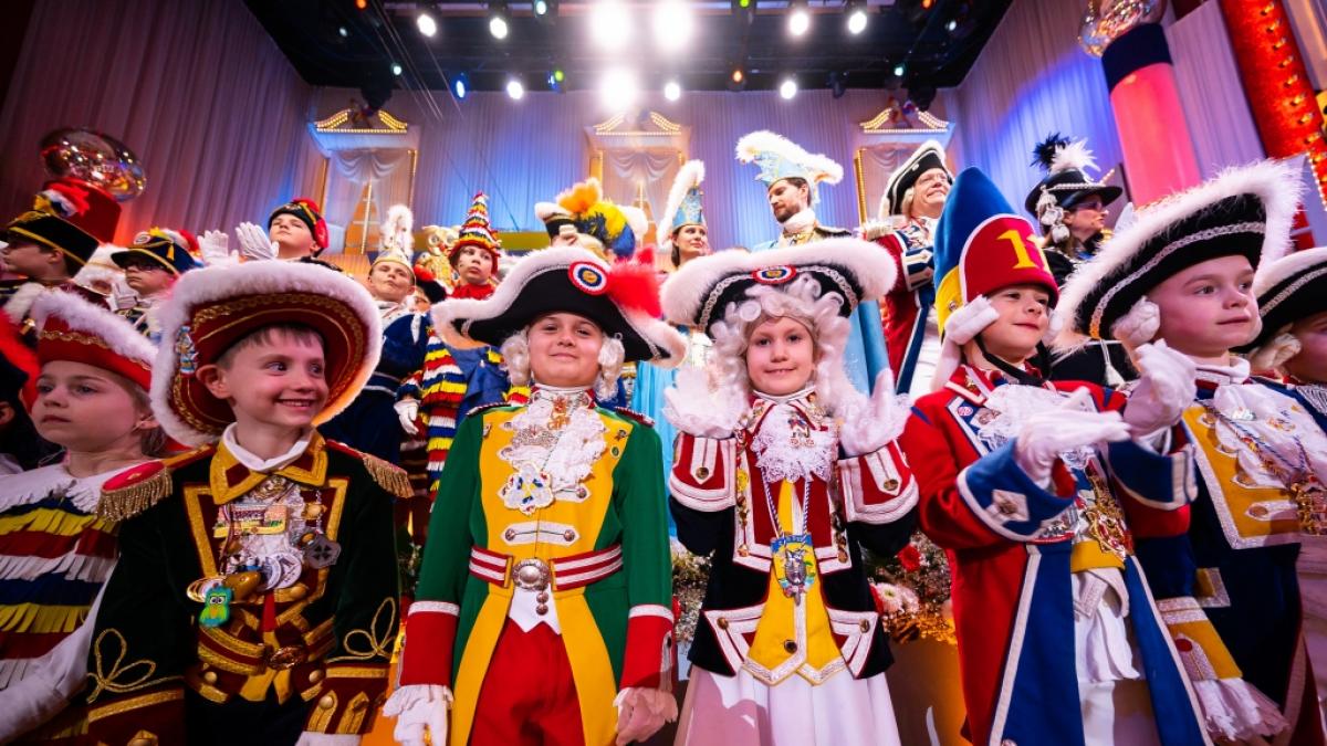 "Mainz bleibt Mainz, wie es singt und lacht" l&auml;uft 2023 am 17. Februar in der ARD. Im Bild: Kinder bei der Generalprobe f&uuml;r die Sendung 2020. (Foto)