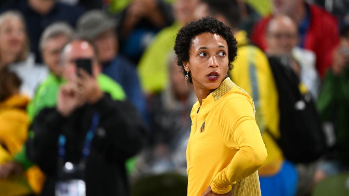 Malaika Mihambo hatte nach ihrem Weitsprung-Silber einen Kreislaufzusammenbruch erlitten. Mittlerweile geht es ihr wieder besser. (Foto)