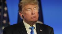 Donald Trump kann seine Augen bisweilen nur schwer offenhalten.