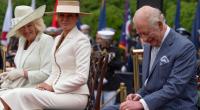 Beim Abschied am Weißen Haus bat Melania Trump den König um einen persönlichen Gefallen.