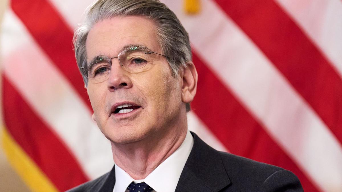 US-Finanzminister Scott Bessent sieht die USA in dem angek&uuml;ndigten Wirtschaftskrieg gegen den Iran in der "Endphase" des seit rund sechs Monaten andauernden Konflikts. (Foto)