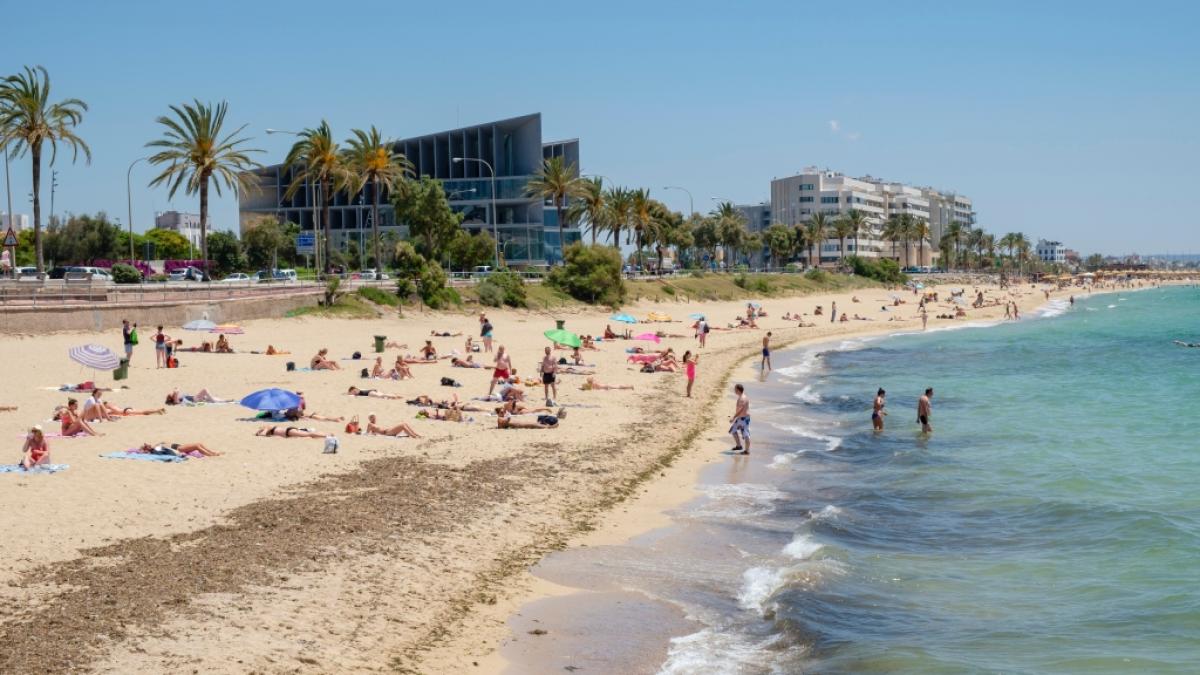 Der Strand&nbsp;Can Pere Antoni befindet sich nahe der mallorquinischen Hauptstadt Palma. (Foto)