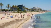 Der Strand Can Pere Antoni befindet sich nahe der mallorquinischen Hauptstadt Palma.