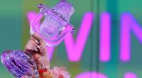 Die gläserne Trophäe des Eurovision Song Contest (ESC).