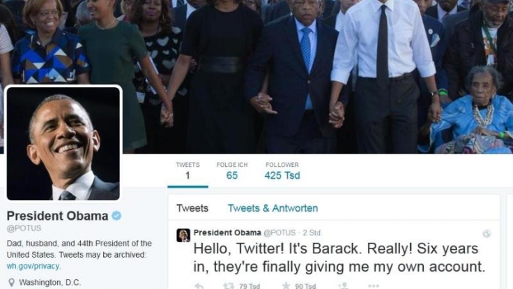 Präsident Obama wurde auf Twitter wüst beschimpft.