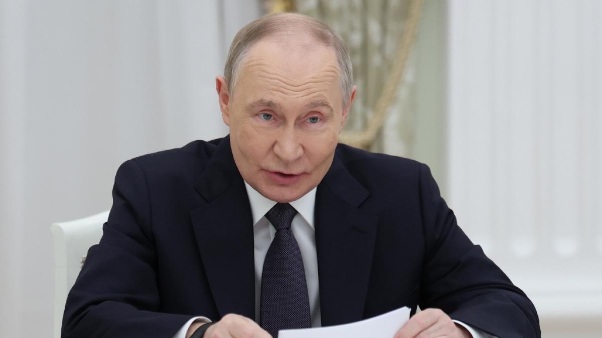 Wladimir Putin: Er dr&auml;ngt auf ein Treffen mit US-Pr&auml;sident Donald Trump. (Foto)