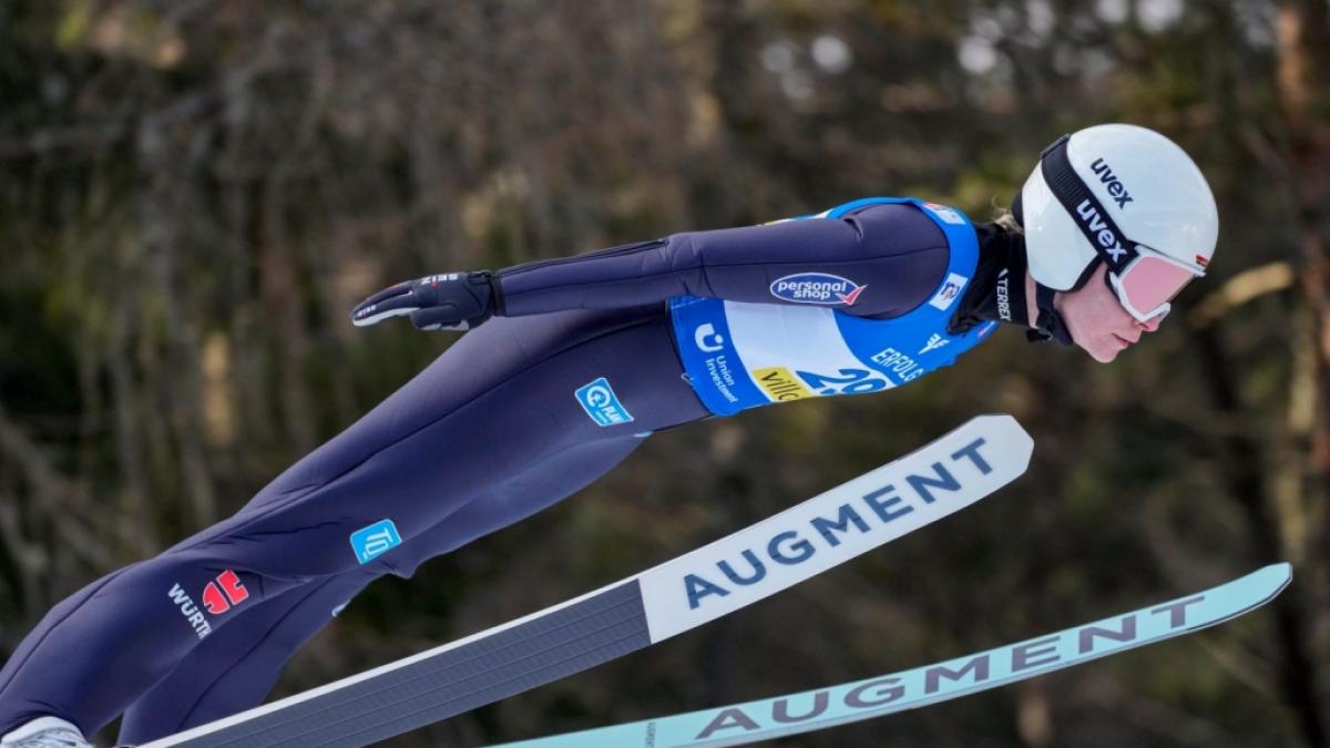 Skispringerinnen wie&nbsp;Pauline Hessler messen sich ab dem 18. Januar beim Weltcup in Zao, Japan. (Foto)