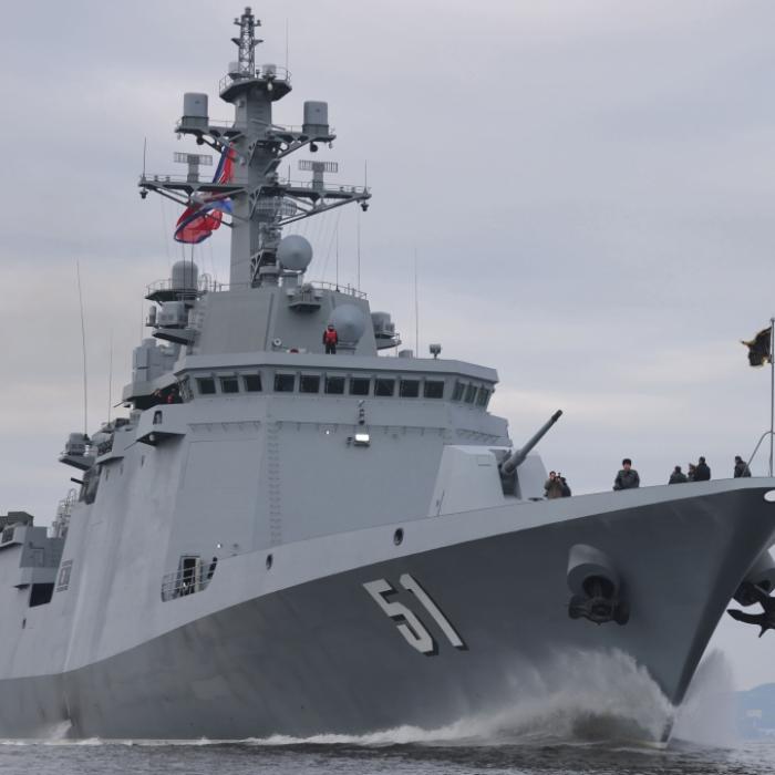 Kim Jong-un schickt XXL-Kampfschiff auf hohe See