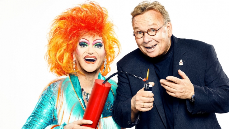 Olivia Jones und Bernd Stelter präsentieren