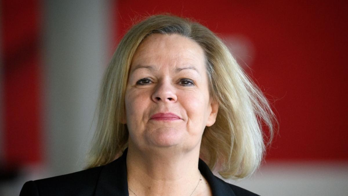 Nancy Faeser (SPD) ist seit dem 8. Dezember 2021 Bundesinnenministerin. (Foto)