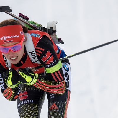 Wieder im Gelben Trikot: Laura Dahlmeier holt elften Weltcupsieg