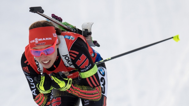 Biathletin Laura Dahlmeier werden für den Weltcup in Antholz gute Siegchancen prophezeit.