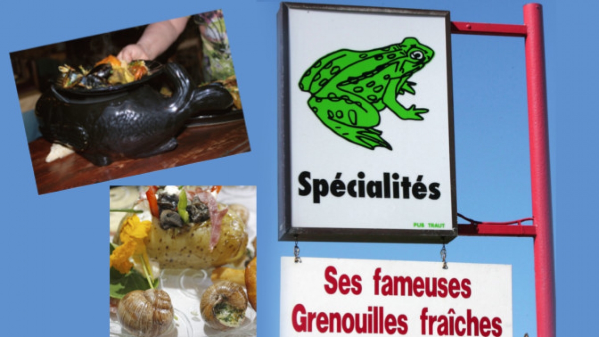 Franz&ouml;sisches Essen der besonderen Art. (Foto)