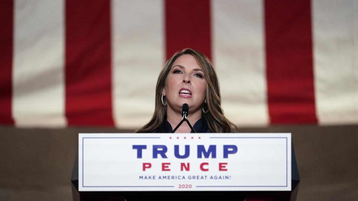 Ronna McDaniel unterst&uuml;tzte Donald Trump im US-Wahlkampf 2020. (Foto)