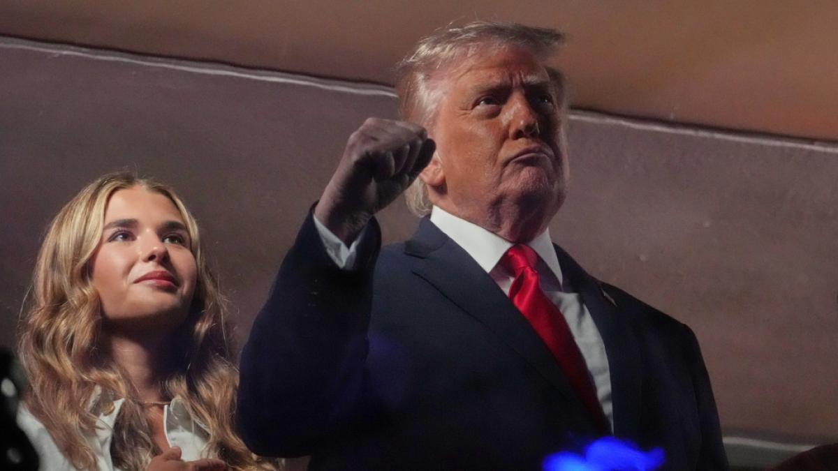 Enkeltochter Kai hat bei Donald Trump offenbar Narrenfreiheit - und darf im Wei&szlig;en Haus nach Lust und Laune Influencer-Videos filmen. (Foto)