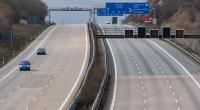 Oster-Stau? Fehlanzeige! Auf der Autobahn A4 sind derzeit nur wenige Autos zu sehen.