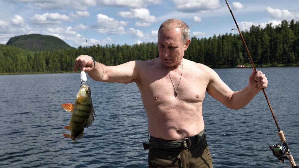 Wladimir Putin liebt die Inszenierung. (Foto)