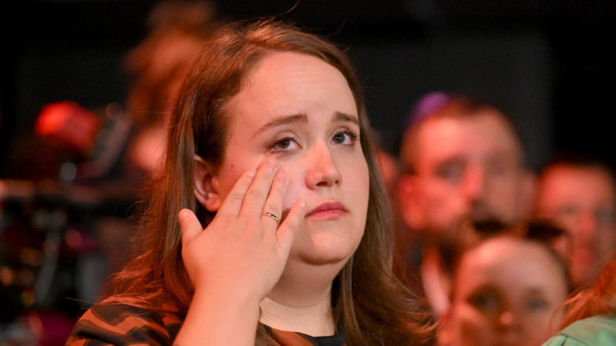Ricarda Lang zeigte sich entt&auml;uscht &uuml;ber die Wahlergebnisse in Th&uuml;ringen und Sachsen. (Foto)