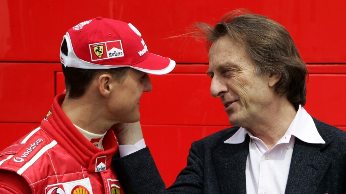 Di Montezemolo und Schumi: &Uuml;ber viele Jahre eine goldene Verbindung. (Foto)