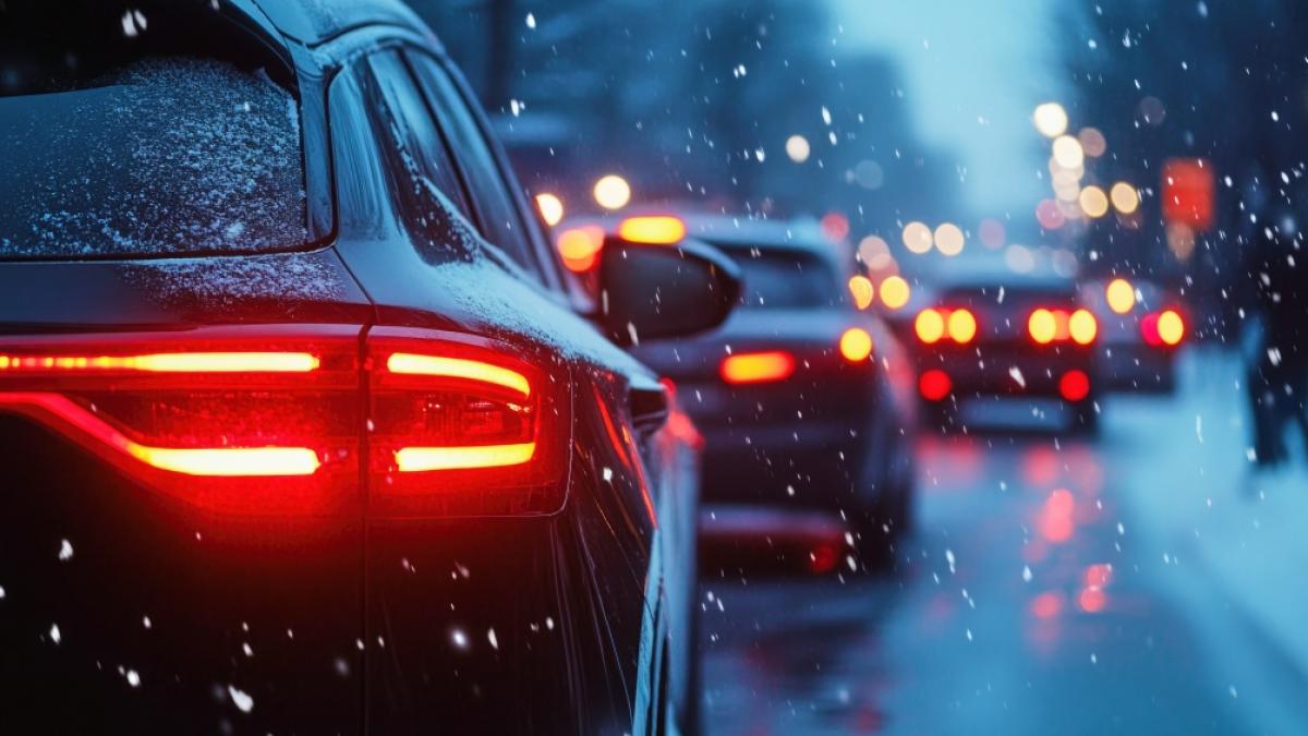Was sollte man bei einem Stau beachten? (Foto)