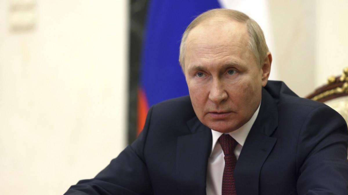Wladimir Putins Goldreserven haben einen Tiefstand erreicht. (Foto)