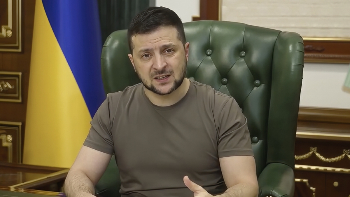 Ukraine-Pr&auml;sident&nbsp;Selenskyj trauert um 117 Kinder, die im Krieg get&ouml;tet wurden. (Foto)