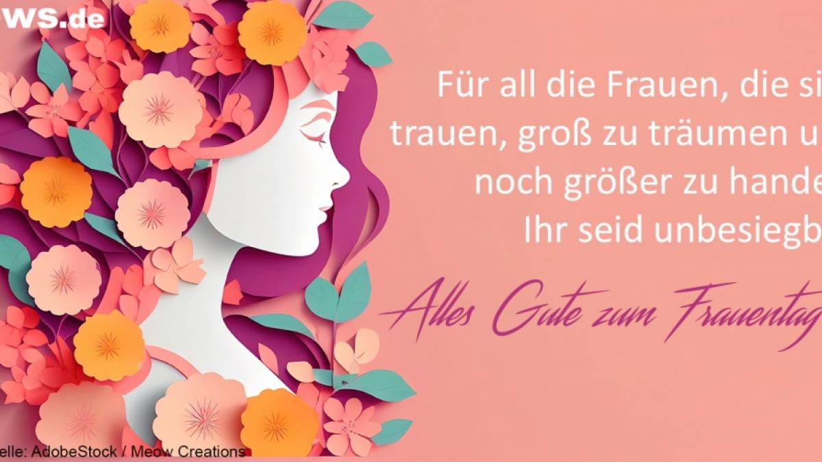 Verschicken Sie am Weltfrauentag doch einen Gru&szlig; per WhatsApp und Co. (Foto)