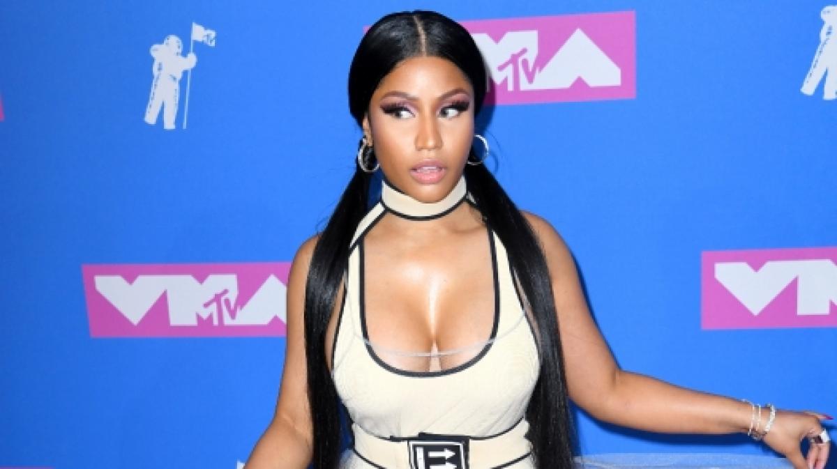 Nicki Minaj behauptete auf Twitter f&auml;lschlicherweise, dass die Corona-Impfung die Hoden anschwellen lasse und impotent mache. (Foto)