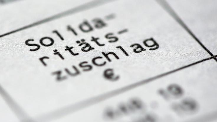 Die meisten Bundesbürger müssen ab 2021 keinen Solidaritätszuschlag mehr zahlen.