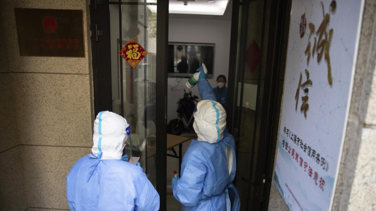 In Shanghai herrscht nach einem neuen Corona-Ausbruch Chaos. (Foto)