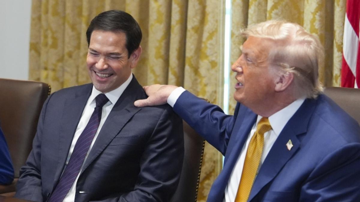 Donald Trump sorgt mit dem Gebrauch eines speziellen Wortes f&uuml;r Gel&auml;chter. (Foto)