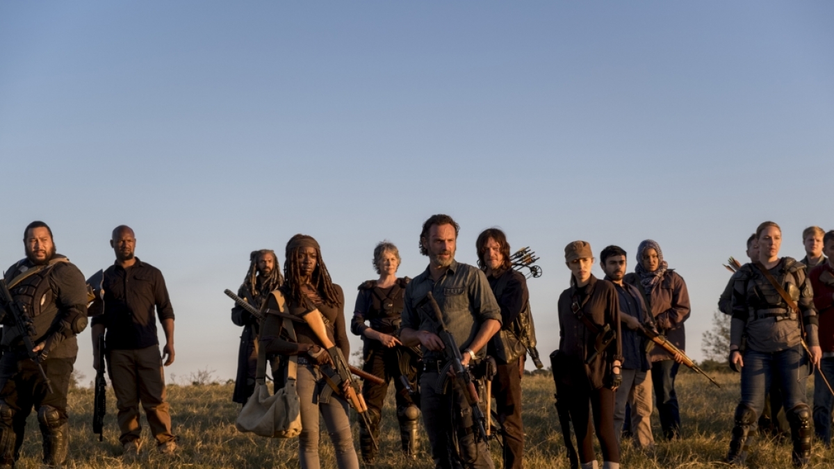 Das Finale von Staffel 8 von "The Walking Dead" wird blutig. (Foto)