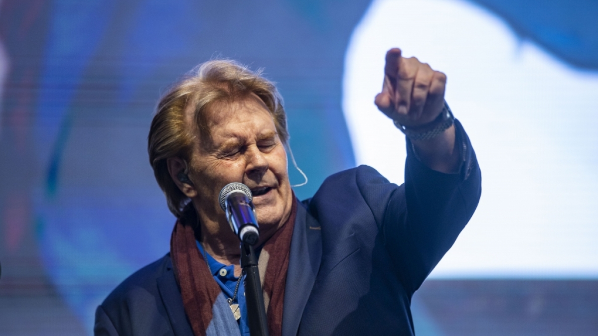 Howard Carpendale&nbsp;performt auf der B&uuml;hne. (Foto)