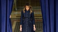 Melania Trump weist das Gerücht zurück, Sohn Barron habe sich in Harvrad beworben. 